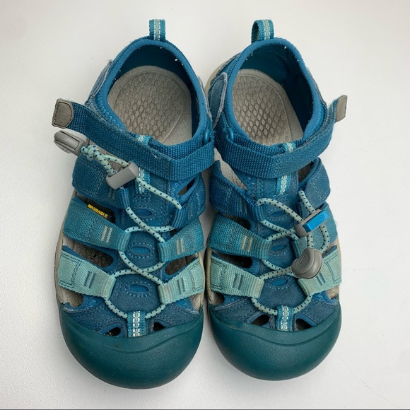 Keen Washable Youth Sandals Teal Blue Size 3 - Picture 5 of 13